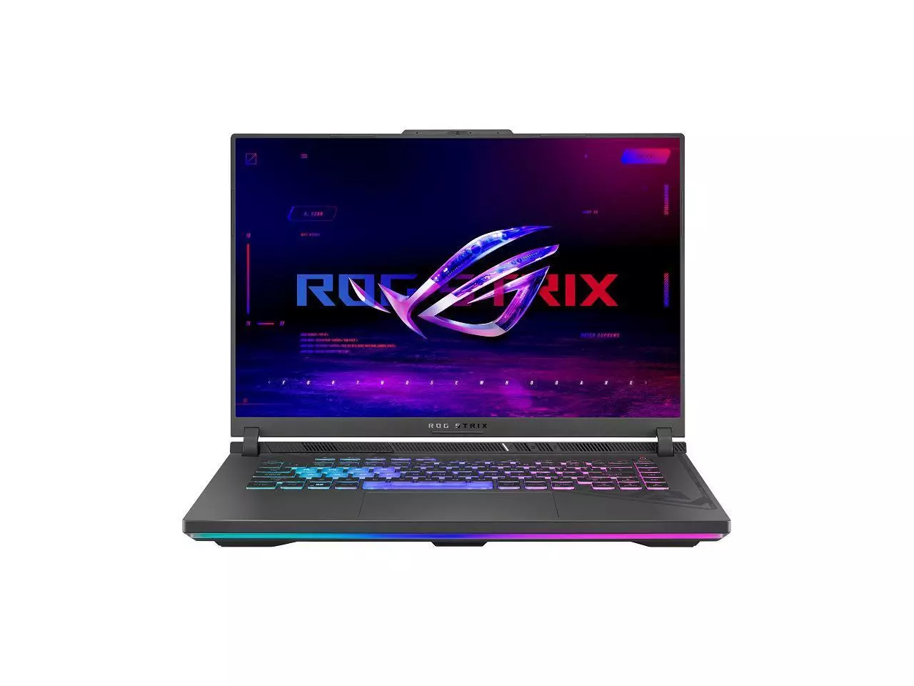 ASUS ROG STRIX G614JU-NS73 16” 4050, PROCESADOR CORE i7-13650HX 2.6G, RTX 4050 6G, SSD 512GB NVME, RAM 16GB DDR5 (8Gx2), PANTALLA 16”165HZ, GRIS, WIN 11 HOME, UPC 197105454361
